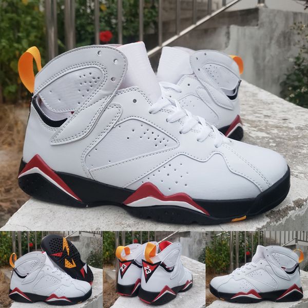 7 Citrus Femmes Hommes Chaussures de basket-ball 7s Cardinal CHINE Oregon Français Bleu Noir Brevet Tinker Sport Baskets Baskets Taille 36-47