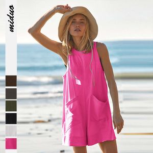 SUIT 2024 Couleur de base personnalisé Pocket Pocket Knited Knited Jumps Short For Women F51446