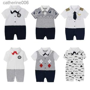 Jumpsuits Baby Boy Clothes 0 To 3 6 12 18 Months Short Sleeve Romper Newborn Bodysuits One Piece Items Summer For Infants Jumpsuit CostumeL231101