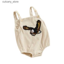 Combinaisons bébé fille tenue de pâques sans manches lapin barboteuse tricoté body combinaison mignon nouveau-né vêtements d'été L240307