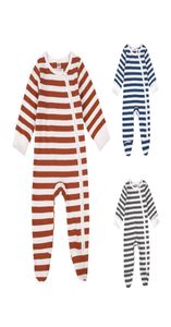 Jumpsuits Citgeespring Born Baby Girls Boys Romper Stripe Printing Zipper Pyjama's Lange mouwen herfstkleding5020605