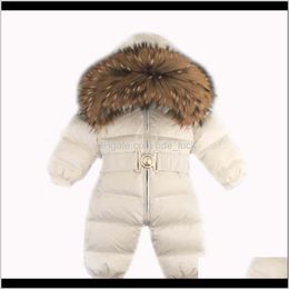 MonosRompers Ropa Bebé Maternidad Invierno Mameluco Traje de nieve Abrigo infantil Niños Ropa de nieve Pato Abajo Coa