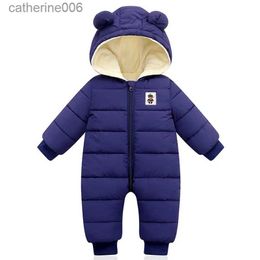 Combinaisons LZH bébé Snowsuit infantile nouveau-né vêtements enfants hiver combinaison pour garçons filles barboteuse pour bébé salopette enfants noël CostumeL231101