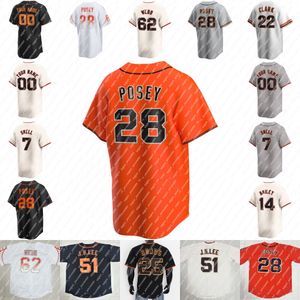 Jung Hoo Lee Baseball Jersey Matt Chapman Wilmer Flores David Villar Logan Webb Blake Snell Camilo Doval Lamonte Wade Jr. Jorge Soler Patrick Bailey Buster