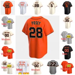 Jung Hoo Lee Jersey Wilmer Flores David Villar Logan Webb Michael Conforto Thairo Estrada LaMonte Wade Jr. Blake Sabol Mike Yastrzemski Davis Buster Posey Baseball