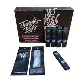 Jungle Boy jetables vides Vapes rechargeables 280mah 1.0ml Vaporisateur Pods 10 souches en stock 2000pcs