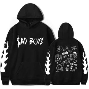 Junior H Hoodie No Love Sad Boyz Tour Merch Oversized Hoodie Dames Heren Lange mouw Pullover Sweatshirt met capuchon Streetwear Kleding