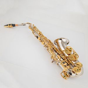JUPITER JAS 1100 Recién llegado Saxofón Alto Eb Tune Instrumento musical de latón Saxofón lacado en oro con estuche Boquilla Envío gratis