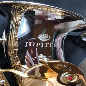 Jupiter JAS 1100SG Nieuwe EB Alto Saxofoon Brass Nikkel Gold Body Gold Lacquer Key EFlat Music Instruments Sax 7511572