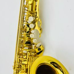 Júpiter Jas-700 Alto Saxophone EB Tune Music Music Instrument Gold Lacquer E-Flat Sax con accesorios de casos