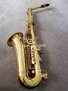 JUPITER JAS-767 Alto Eb Tone Saxophone Laiton Or Laque Instrument de Haute Qualité Saxophone Mi bémol Avec Embouchure Cas Gants Livraison Gratuite