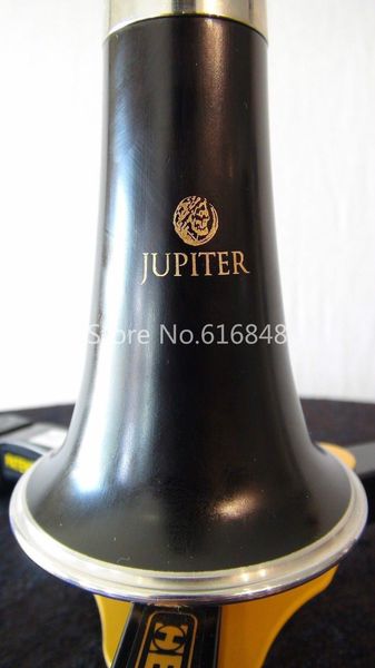 JUPITER JCL-737 Si bemol Tune instrumentos de baquelita Bb de alta calidad clarinete tubo negro con estuche accesorios para boquilla envío gratis