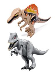 Jurassic Dinosaur World Park Spinosaurus Indominus Rex Tyrannosaurus Rex Dino Bouwstenen Bakstenen Toys Toys Creator Animals290G3772609