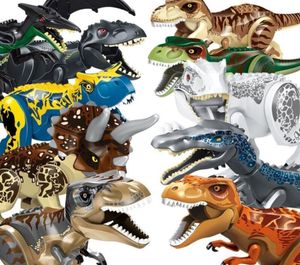 Jurassic Park World 2 Bouwstenen Dinosaurussen Figuren Bricks Tyrannosaurus Rex Indominus Rex IRex Monteren Kinderen Speelgoed voor Jongens C5275628