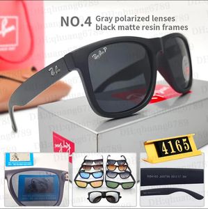 Justin Ray 4165 Gafas de sol Diseñador Bans de mujeres Gafas de sol para hombres Polaroid HD Polarizado lente polarizada