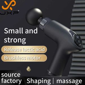 JXP LCD Charger High Fréquence Massage musculaire profond Portable Electric Mini Massag Pain Sport Fascia Fascia Gun 2022 0209