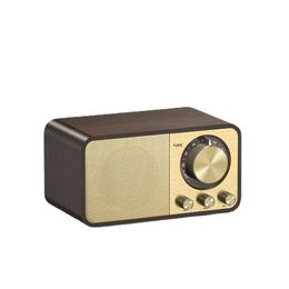 JY 66 Multifunctioneel privémodel Creative Retro Bluetooth -luidspreker houten bluetooth stereo cassette antenne radio