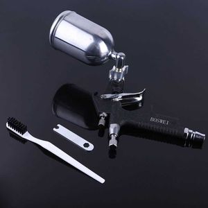 K-3 Professionele Penumatic Airbrush Paint Spray Auto Auto Meubels Painting Spuit Gravity Feed Repair Tool 210719