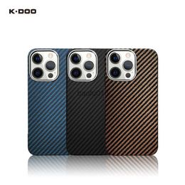 K-doo convient à la coque de téléphone portable Apple Coque de téléphone portable en fibre de carbone Kevlar Coque de protection Iphone13pro Max Anti-dropL230619