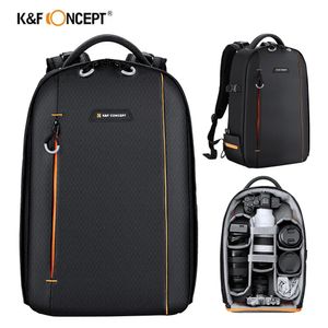 K F Concept Professional Camera Backpack Grote capaciteit Waterdichte Pography Bag DSLR 156 Laptop Tripod Tassen 240418