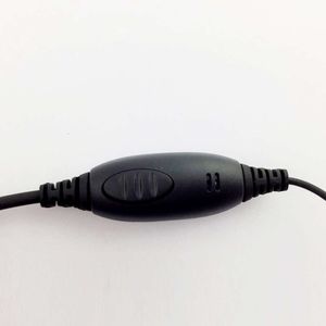 Kead M-Head Universal Oree Hook Headphone Cable Câble Réduction du bruit Écouteur Baofeng Outdoor Walkie Talkie Écouteurs
