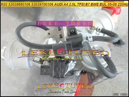 K03 106 53039880106 5303-988-0106 53039700106 06D145701G Turbo Turbocompresseur Pour AUDI A4 2.0L TFSI B7 2005-2008 BWE BUL 220HP