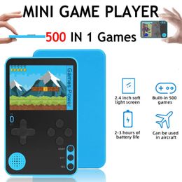 K10 Portable Video Game Console Handheld Player for Kids Portatil Retro ingebouwd in 500 Games Mini Machine 240430