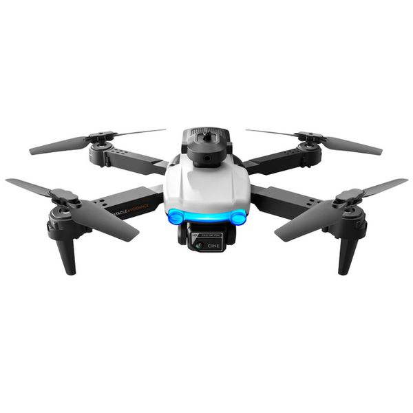 Drone K102 PRO 8K HD, double caméra de positionnement du flux optique, lumières LED, rouleau à 360 °, quatre axes, avion aérien UAV RC Quadcopter