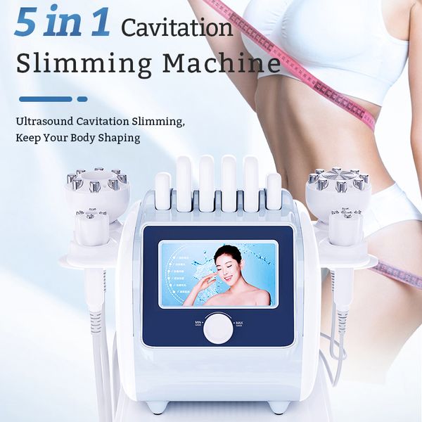 K2 CORPS DE SOINS DE SALLE SANSE CORPS 40KHz Cavitation + RF + EMS + micro-courant + Lipoolaser Fat Loss Wrinkle Retirez l'appareil de beauté tout-en-un