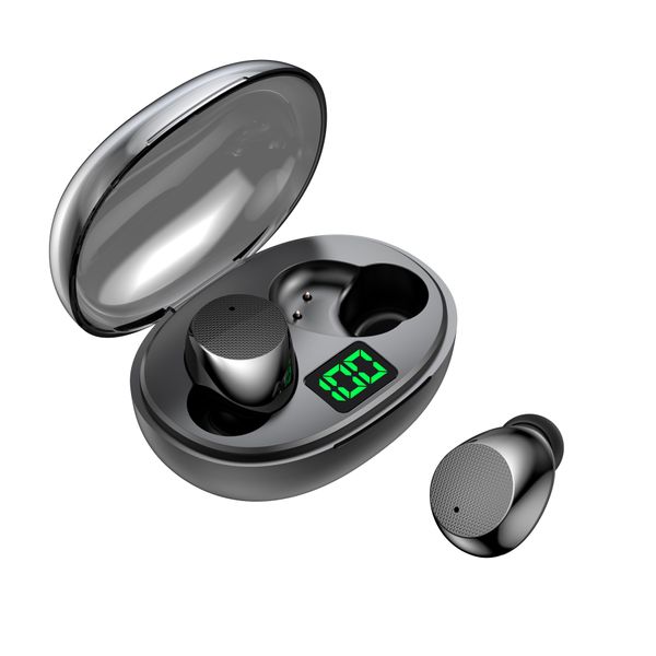 K20 Écouteurs sans fil Bluetooth TWS Facile à transporter Écouteurs à affichage numérique Écouteurs à réduction de bruit intelligente Mini écouteurs avec microphone lyp024