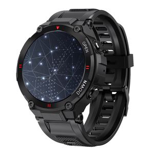 K22 Smart Watch Heren Bluetooth Oproep Smartwatch Aangepaste wijzerplaten Sport Fitness Tracker IP67 Waterdicht