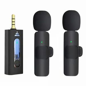 K35 Mic Draadloze 3,5 mm lavalier-reversmicrofoon Ruisonderdrukking Opnamemicrofoon voor cameraluidspreker Megafoon Smartphone