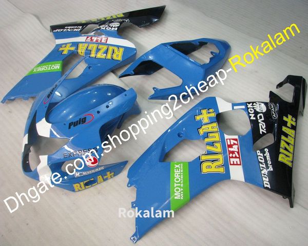 Kit de carenado K4 04 05 para Suzuki GSXR600 750 2004 2005 GSXR750 GSXR 600 Sport Bike Body Kits (moldeo por inyección)