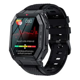 K55 NIEUW OUTDOOR Smart Watch Bluetooth -oproep De hele dag hartslag bloeddruk bloed zuurstofstop Watch Music Multi Sport Mode