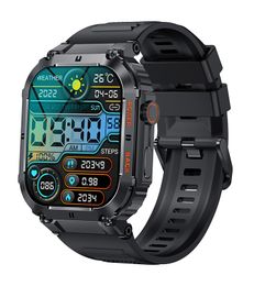 K57 pro ultra smartwatch al aire libre que monitorea el reloj elegante k57 del deporte cuadrado amoled de la pantalla k57pro