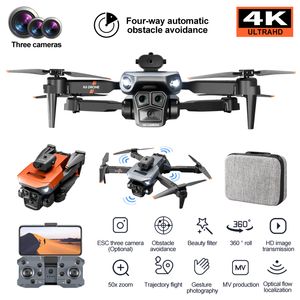 K6 Max Drone 4k Hd grand angle double caméra 1080p Wifi positionnement visuel hauteur garder Rc Drone suivez-moi Rc quadrirotor