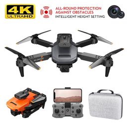 K6 RC MINI DRONE 4K HD CAMERA WIFI FPV vier kanten Infrarood Obstakel Vermijden Vouw Quadcopter Helicopter Boy Toy Gift