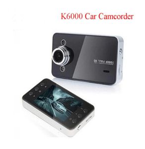 DVRS K6000 CAR 1080P 24 pulgadas Full HD Recorder Dashboard Vision Camera Veicular Dashcam Carcam Registrador de video DVR K608624842