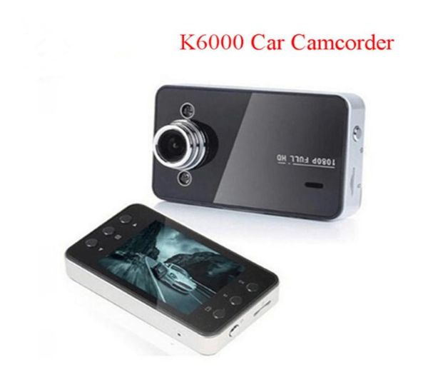 K6000 DVR de voiture 1080P 24 pouces Full HD enregistreur de nuit tableau de bord Vision caméra véiculaire dashcam Carcam enregistreur vidéo voiture Dvr K606668998