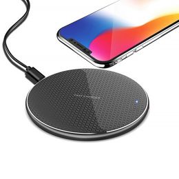 K8 Wireless Chargers 10W snellaadkussen Quick Charge Universal voor 12 12Pro Max Plastic One met Retail Box