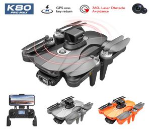 K80pro MAX évitement d'obstacles 360 degrés quadrirotor 5g wifi fpv grande photographie angulaire professionnelle moteur sans balais rc quadcopt4366573