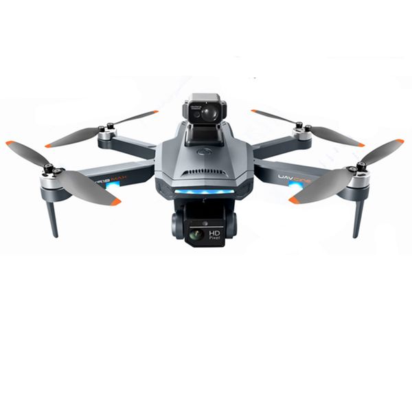 Drone K918 MAX GPS RC 4K HD, double caméra avec évitement d'obstacles, hélicoptère professionnel sans balais, jouets d'avion RC 1200M