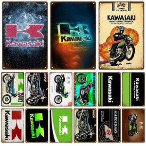 Ka Moto Metal Painting Vintage Retro Wall House Restaurant Decoratie Plaque Pub Bar Home Wall Decor Art Tin Bord Plaat Man Cave 20Cmx30cm Woo