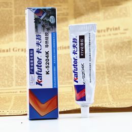 Kafuter 80g K-5204K LED Thermal Conductor Silicone CPU Thermal Conductor Silicone Adhesive Grease Coffre Caoutchouc