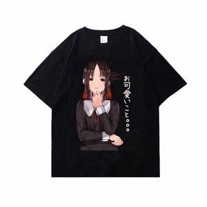 Kaguya Love is War Japonais Anime T-shirt Graphique Été T-shirt Streetwear Casual Plus Taille Cott T-shirt Femmes Hommes r6it #