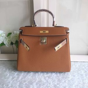 Kailys Designer 2024 nouveau sac pour femme en cuir véritable avec motif litchi intérieur cousu épaule couche supérieure en peau de vache banlieue