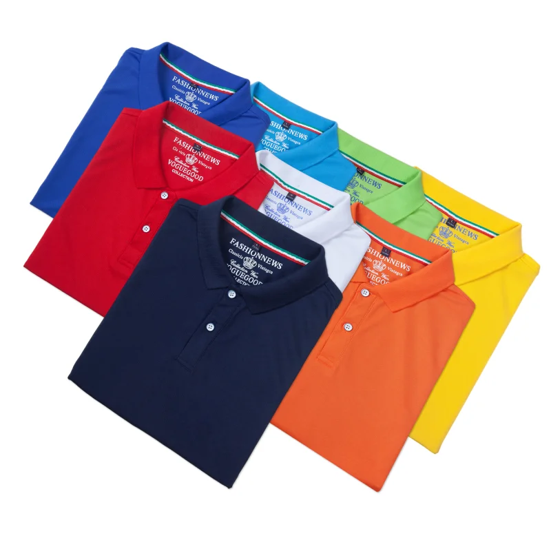 Kaising Summer Men and Women Polo Shirts Aangepast Logo -borduurwerk Polyester kleding Persoonlijke groepsbedrijf Design Tops
