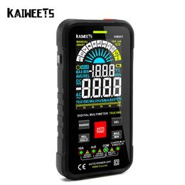 Kaiweets KM601 9999 compte Digital Multimètre Smart Auto Range 1000V 10A TESTER METER OHM HZ CAPACITANCE REL Vrai RMS AC DC DMM
