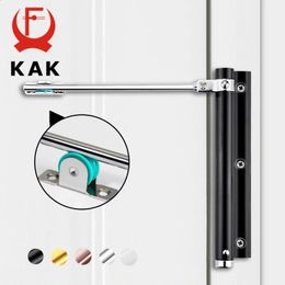 KAK 50kg verstelbare deur dichter aluminium legering automatische veer soft close fireproof heavy duty hardware 240322