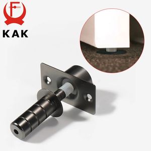 KAK – butée de porte en laiton, support robuste, bouchon Invisible magnétique, matériel d'arrêt caché en acier inoxydable 240322